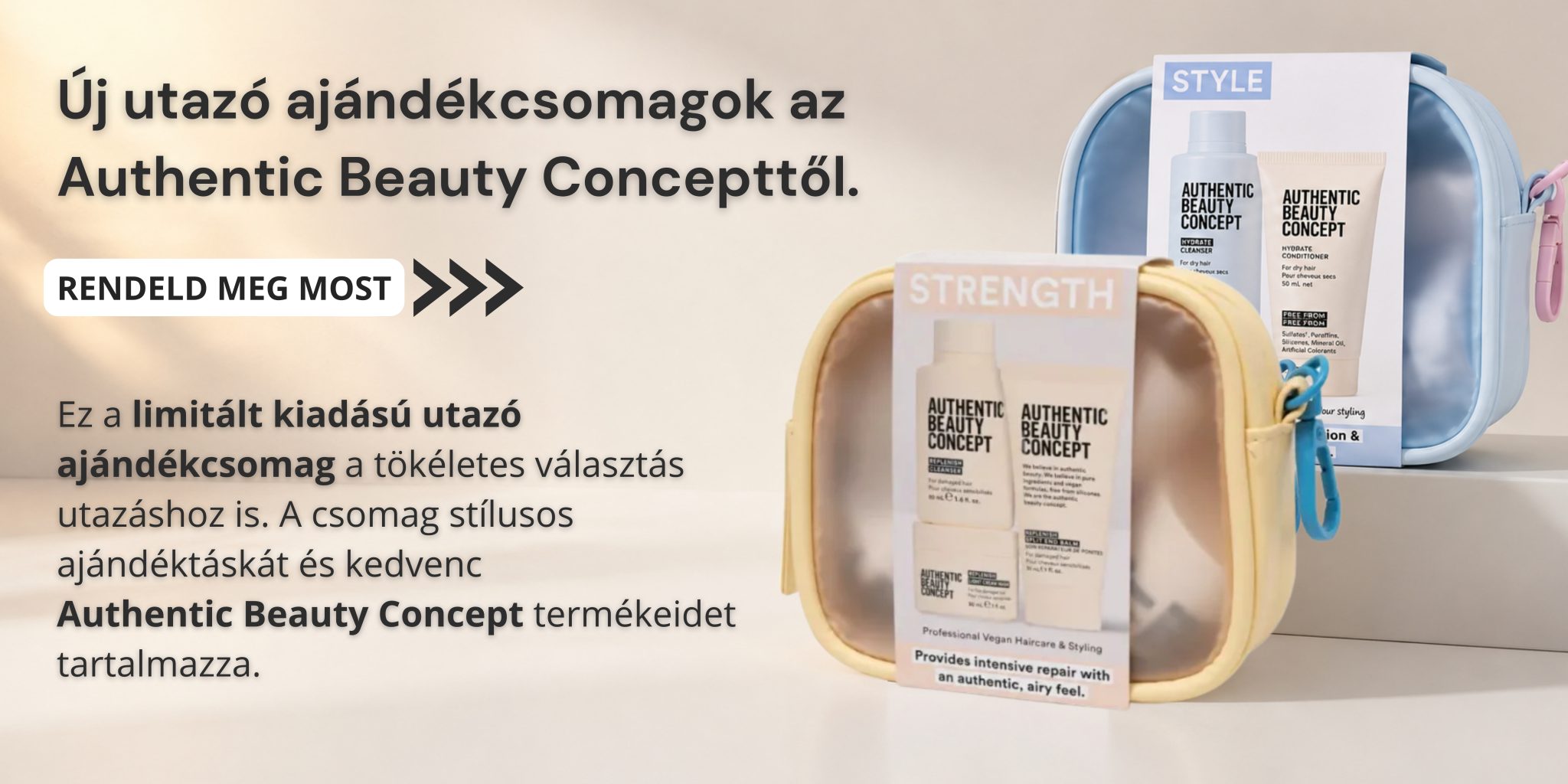 authentic beauty concept ajándékcsomag