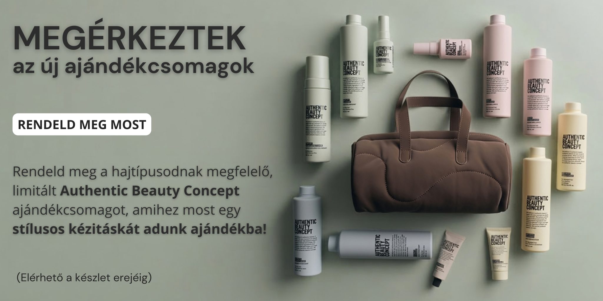 Authentic Beauty Concept csomag + ajándék táskával